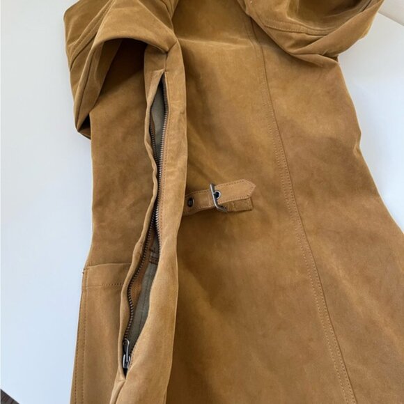 FREE PEOPLE Bradley Faux Suede Mini Dress Size S - Picture 13 of 13